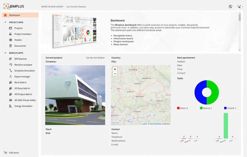 Allplan BIMPLUS Colaborare