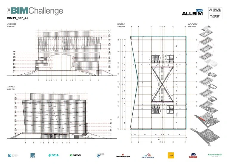 Castigator The BIM Challenge 2019 - P7 Arhitectura