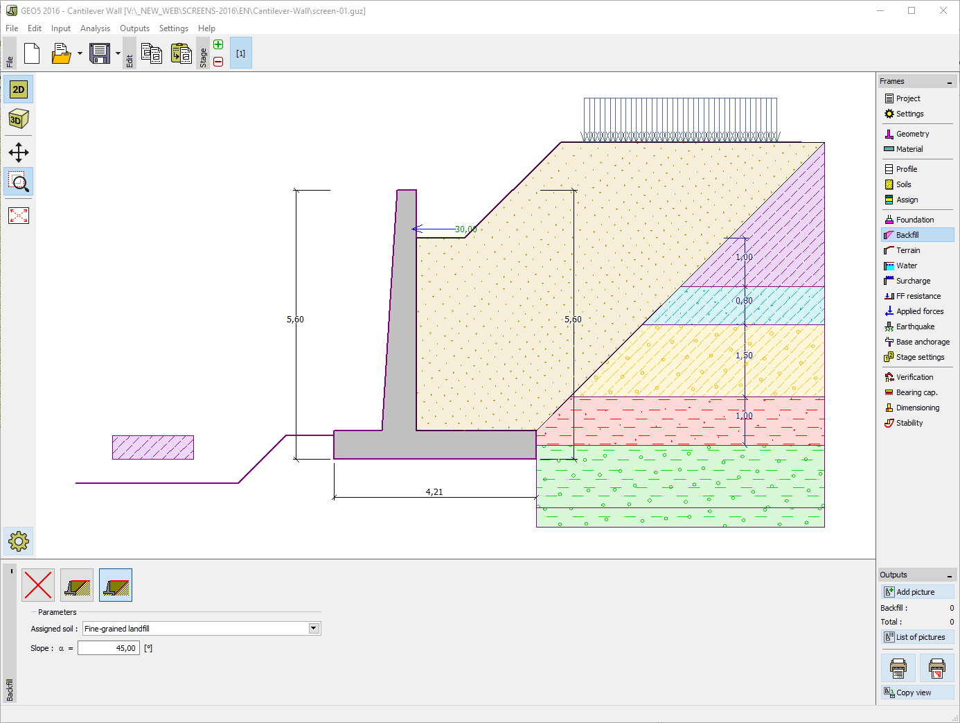cantilever walls 1