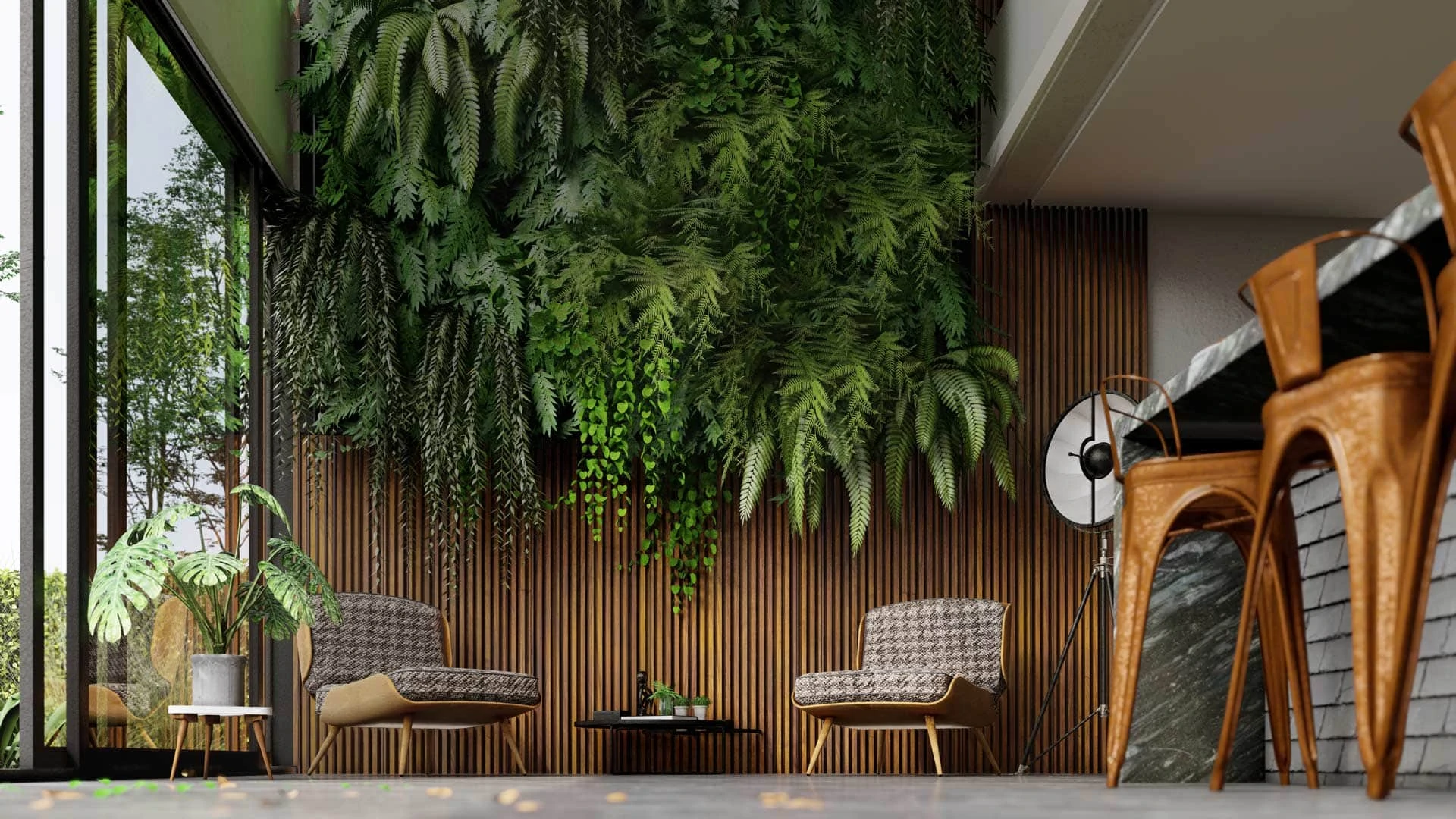 Living room interior 