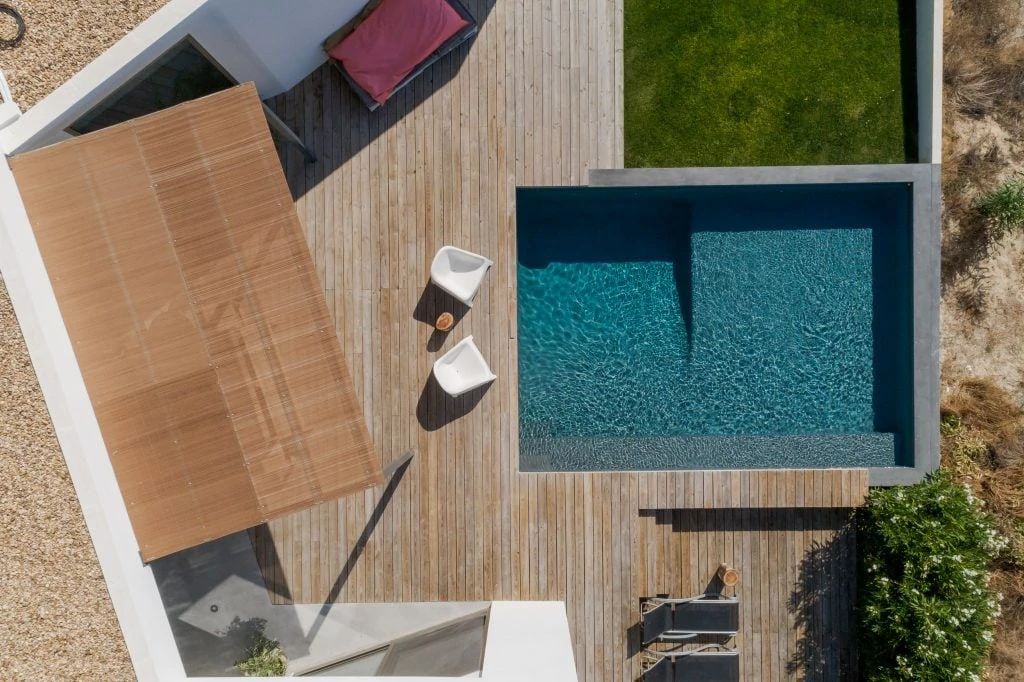 photodune 22637618 modern house with garden swimming pool and wooden deck xl