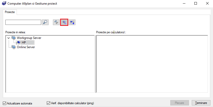 Adaugare calculator in retea min