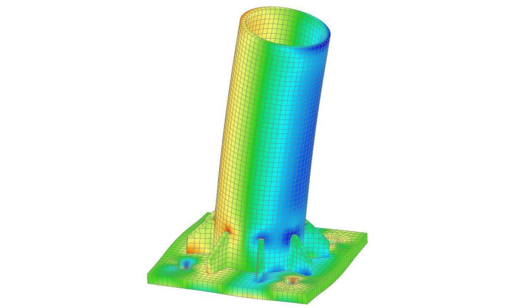 2dsteelmaterialplasticity baseplate
