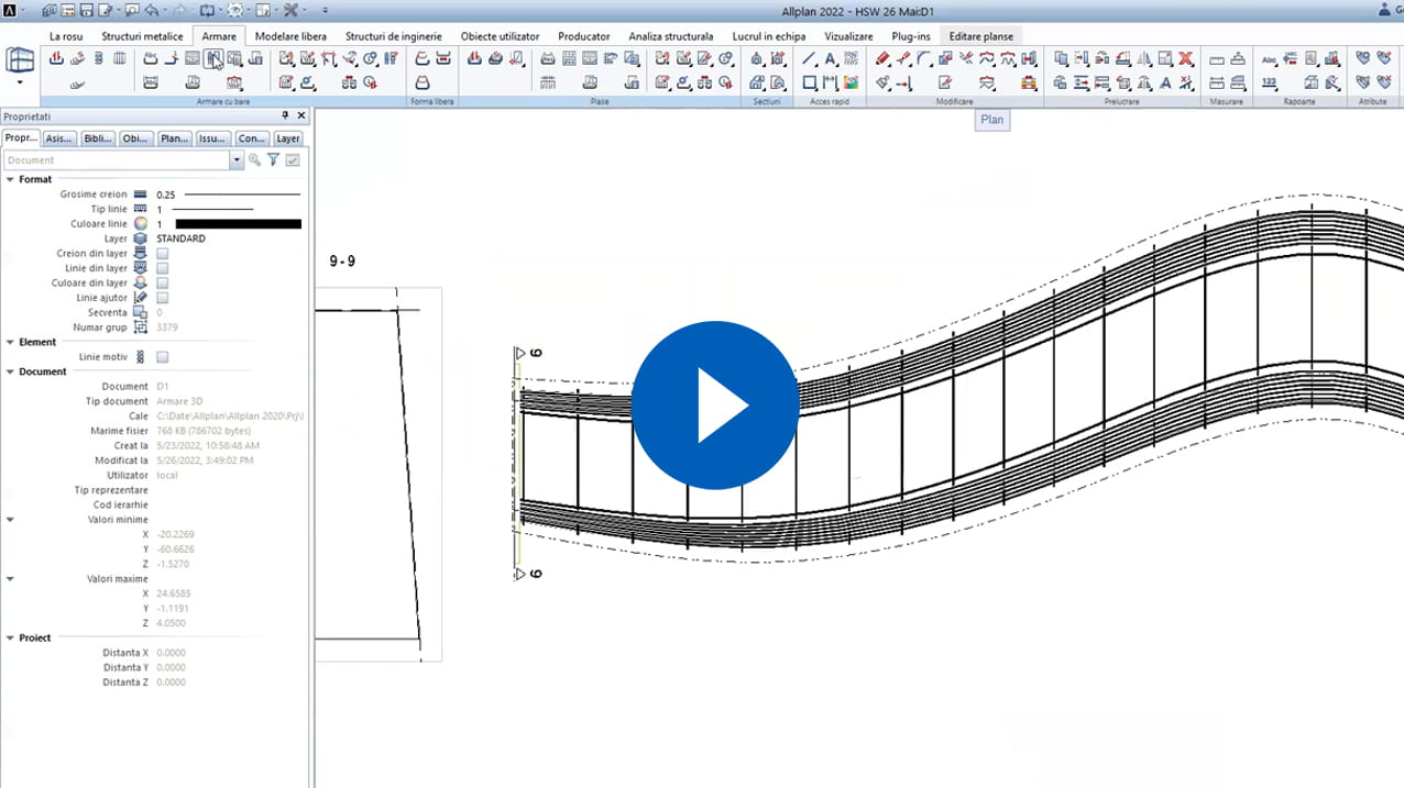 Cover Allplan AEC Corpul de sectiune ca instrument al UVS. Armare si repartitii speciale min