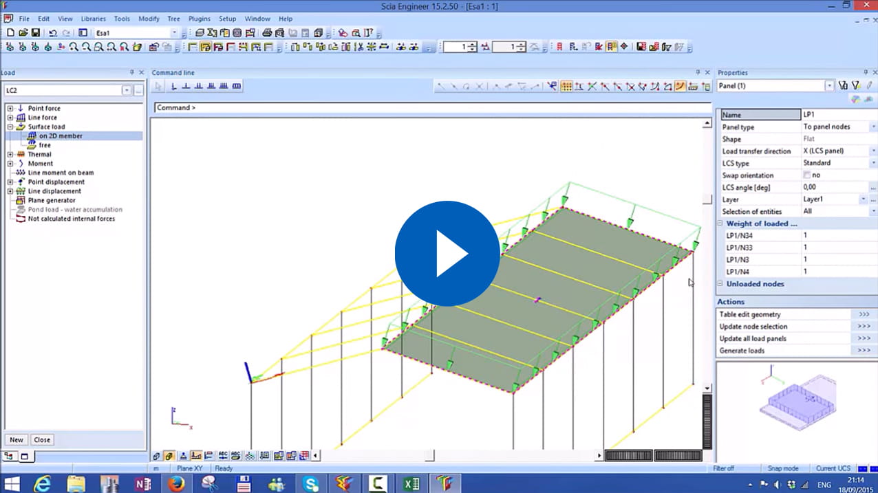 Cover SCIA Engineer Practical load panel min